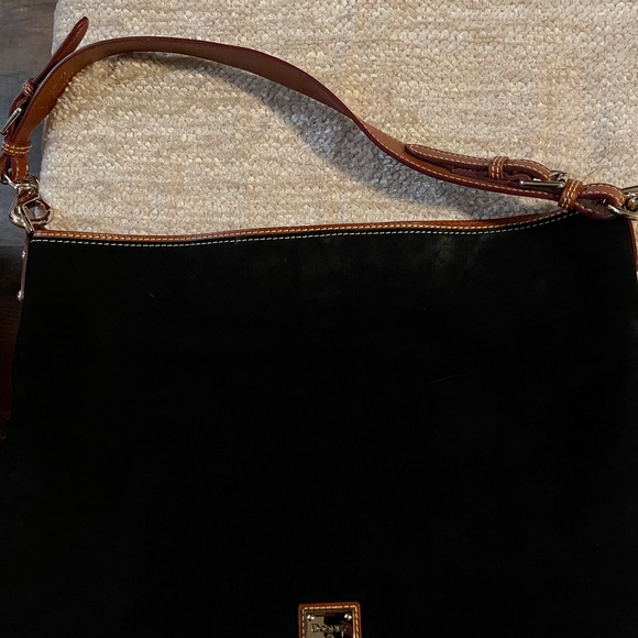 Dooney & Bourke Handbags - Dooney & Bourke Black and Brown Shoulder Bag